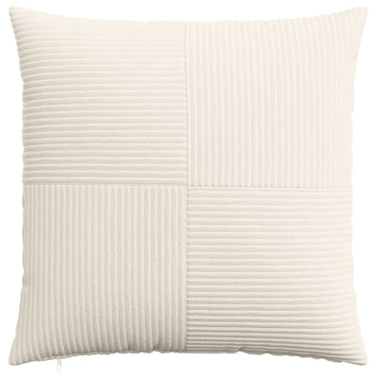 Federa 2 pcs ALMELO Crema 55 x 55 cm corduroy | homemem39