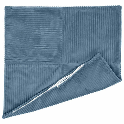 Federa 2 pcs ALMELO Blu 55 x 55 cm corduroy | homemem39