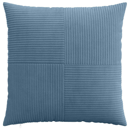 Federa 6 pcs ALMELO Blu 55 x 55 cm corduroy | homemem39