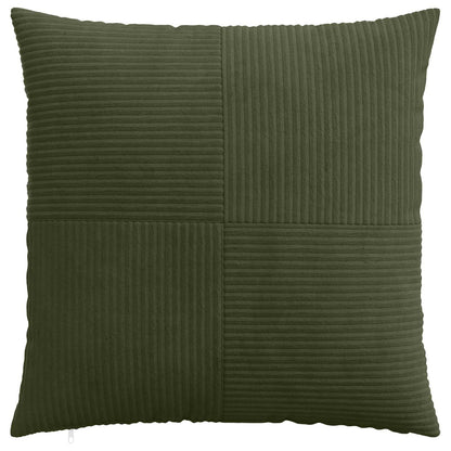 Federa 6 pcs ALMELO Verde 55 x 55 cm corduroy | homemem39