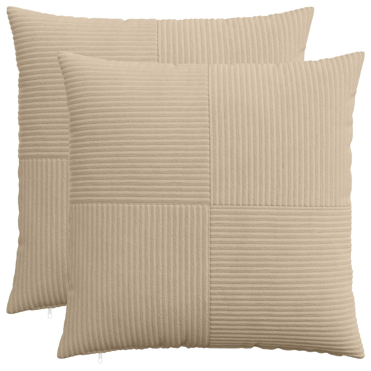 Federa 2 pcs ALMELO Tortora 55 x 55 cm corduroy | homemem39