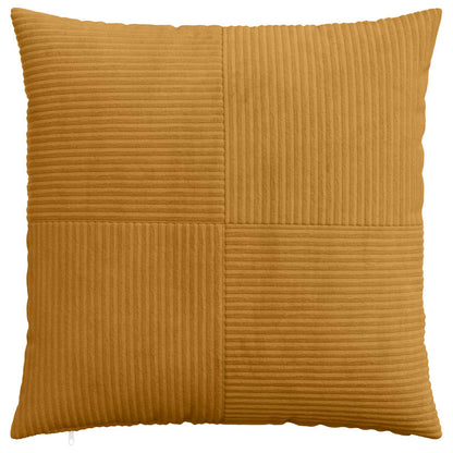 Federa 6 pcs ALMELO Giallo 65 x 65 cm corduroy | homemem39