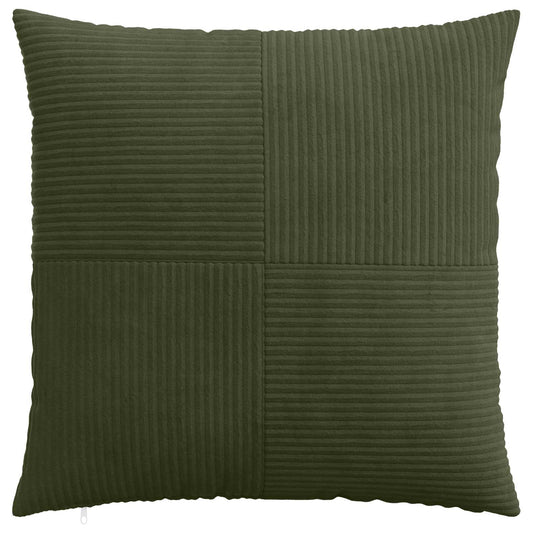 Federa 2 pcs ALMELO Verde 65 x 65 cm corduroy
