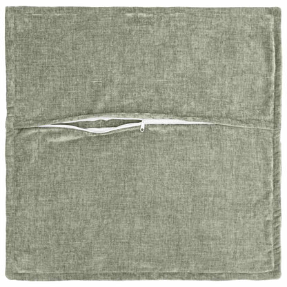 Federa 6 pz HOUTEN Verde 30 x 30 cm Tessuto Chenille | homemem39