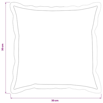 Federa 6 pz HOUTEN Verde 30 x 30 cm Tessuto Chenille | homemem39