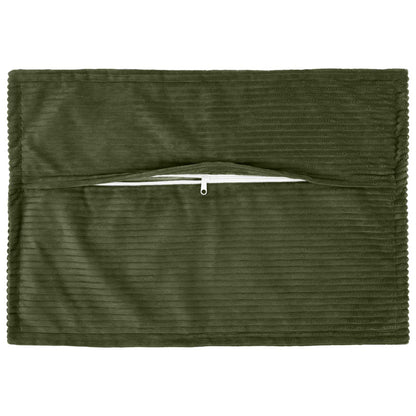 Federa 2 pz HOUTEN Verde 30 x 50 cm corduroy | homemem39