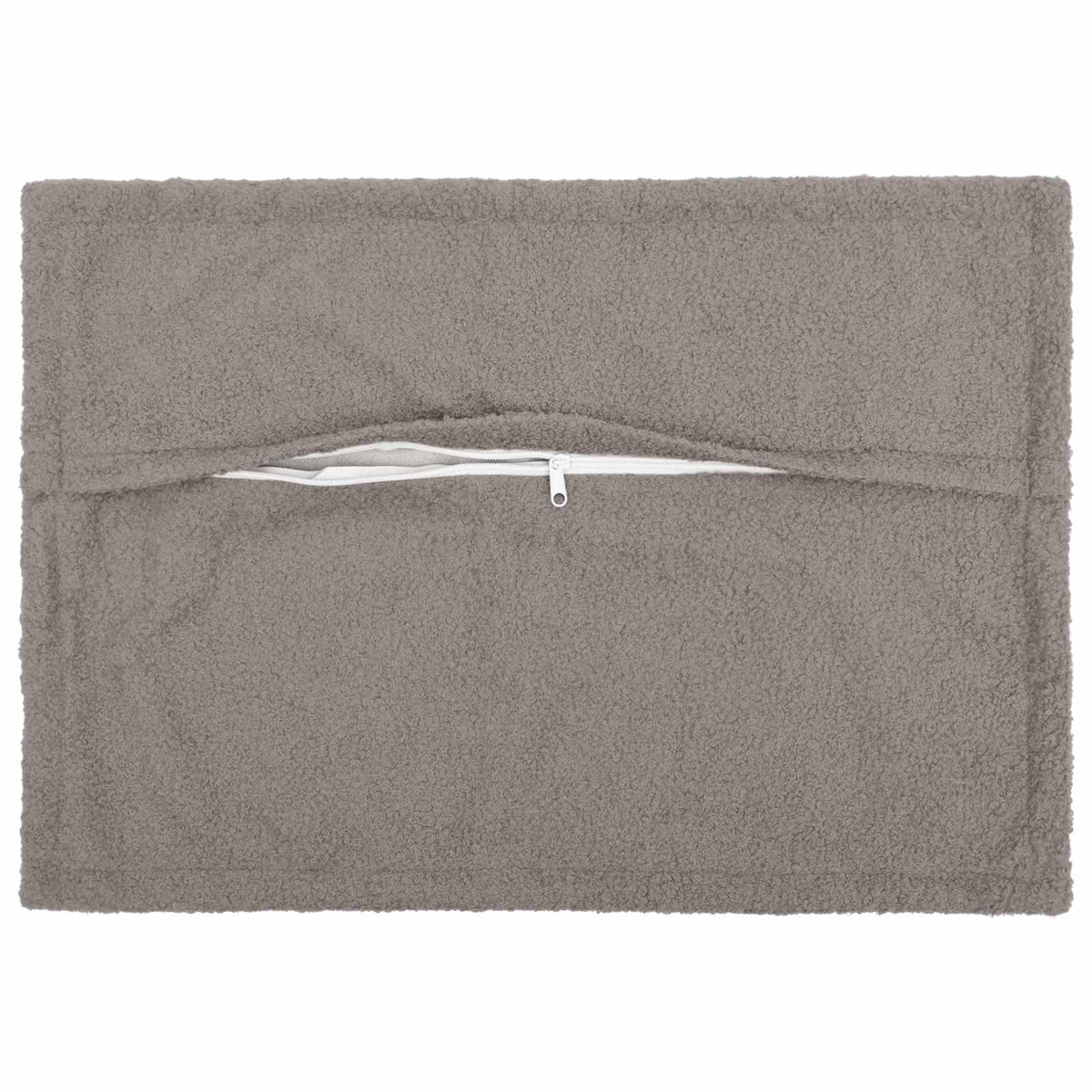 Federa 6 pcs HOUTEN Grigio Chiaro 30 x 50 cm Bouclé | homemem39