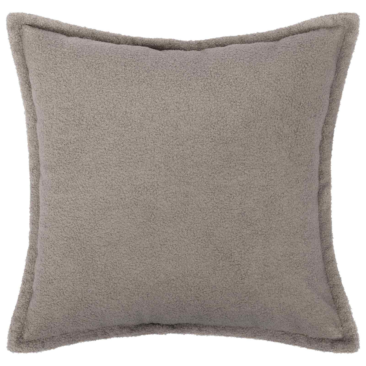 Federa 2 pcs HOUTEN Grigio Chiaro 35 x 35 cm Bouclé | homemem39