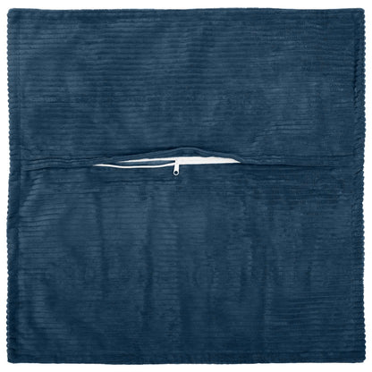 Federa 2 pz HOUTEN Blu navy 40 x 40 cm corduroy | homemem39