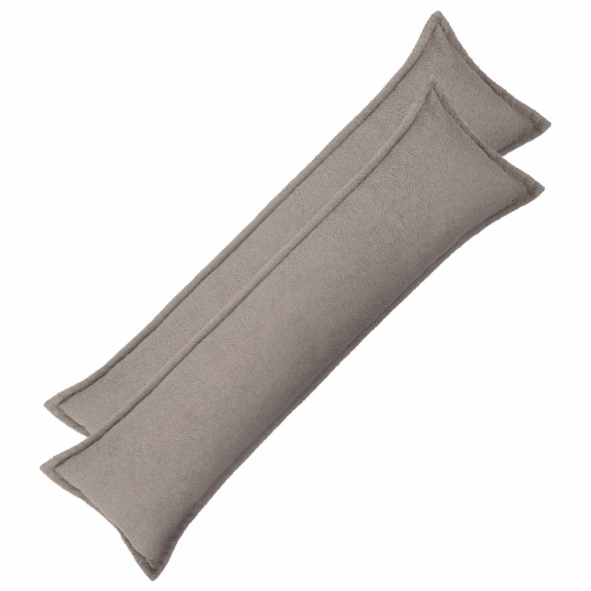 Federa 2 pcs HOUTEN Grigio Chiaro 40 x 145 cm Bouclé | homemem39
