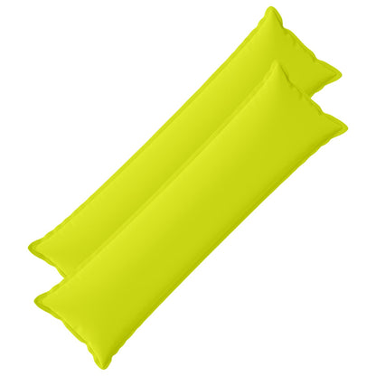 Federa 2 pz HOUTEN Verde brillante. Poliestere