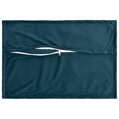 Federa 2 pcs HOUTEN Blu 40 x 60 cm Velluto