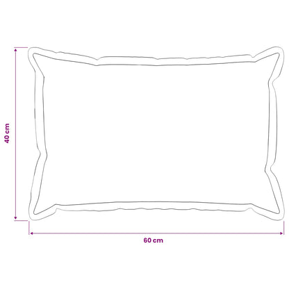 Federa 2 pcs HOUTEN Nero 40 x 60 cm Flanella | homemem39