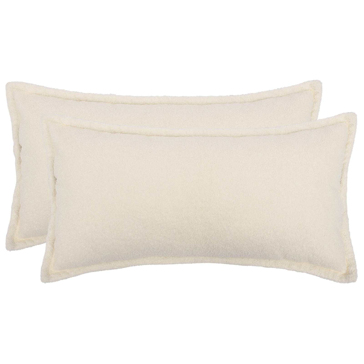 Federa 2 pcs HOUTEN Crema 40 x 70 cm Bouclé | homemem39
