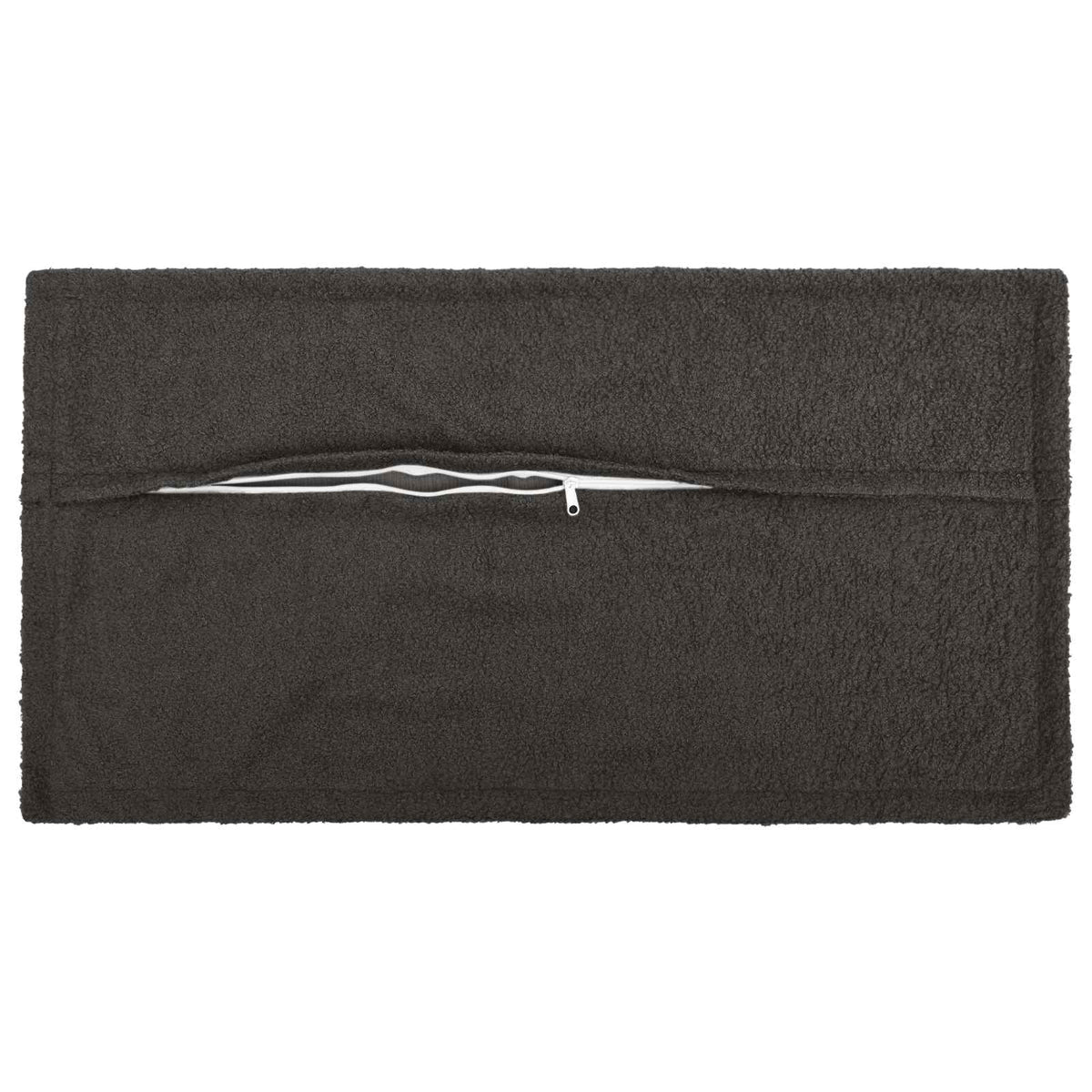 Federa 2 pcs HOUTEN Grigio Scuro 40 x 70 cm Bouclé | homemem39