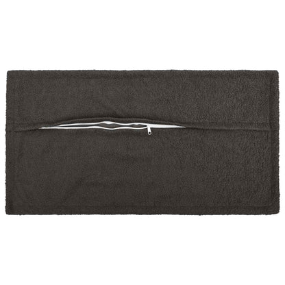 Federa 2 pcs HOUTEN Grigio Scuro 40 x 70 cm Bouclé | homemem39