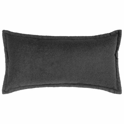 Federa 2 pcs HOUTEN Grigio Scuro 40 x 70 cm Bouclé | homemem39
