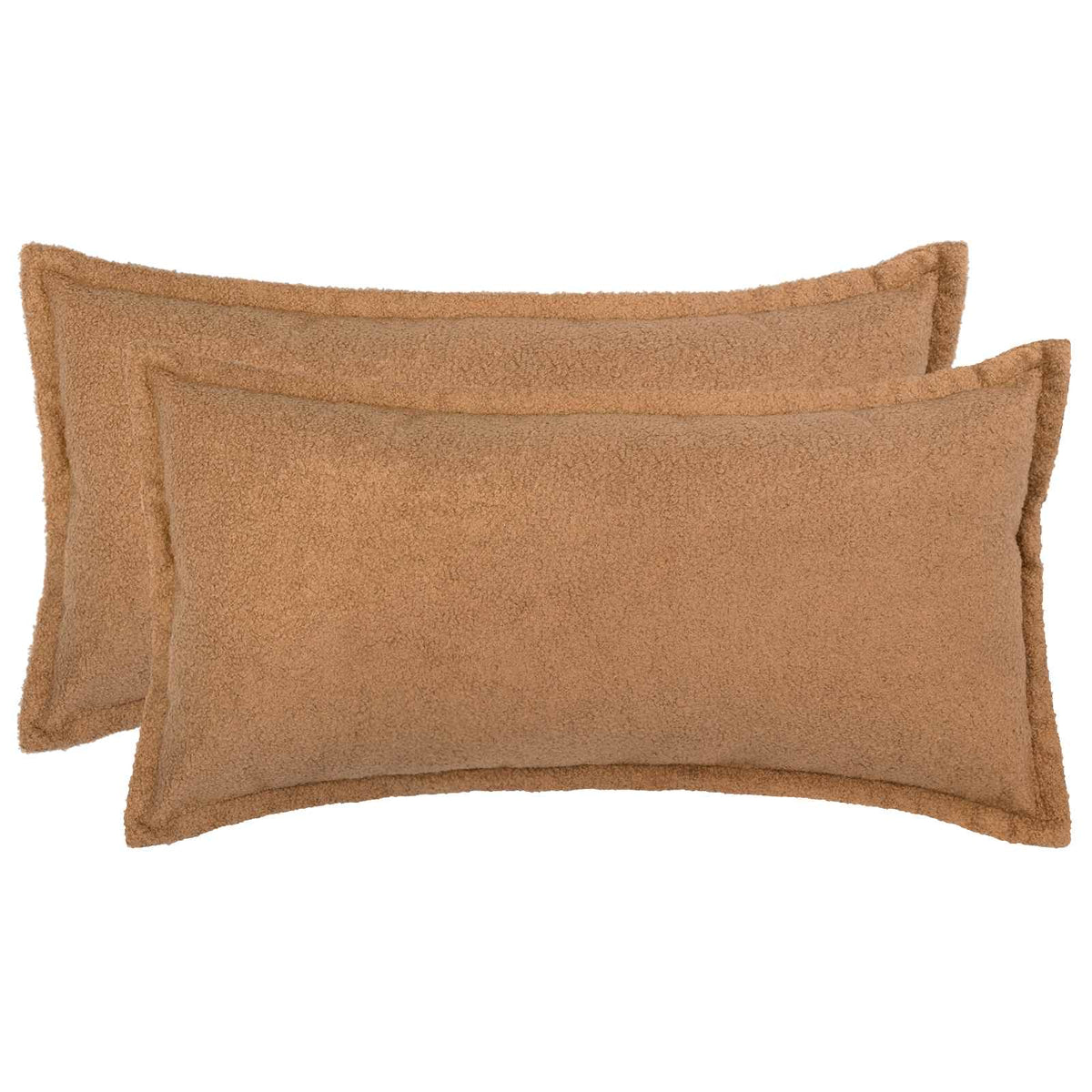 Federa 2 pcs HOUTEN Beige 40 x 70 cm Bouclé | homemem39