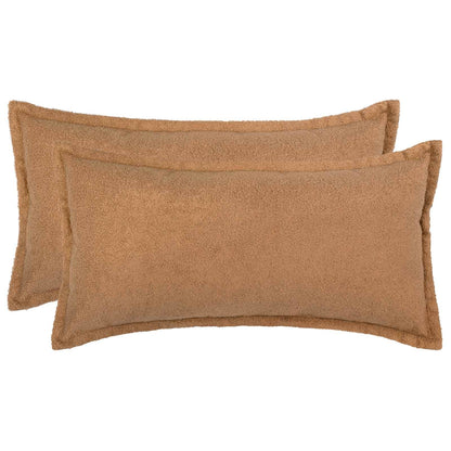 Federa 2 pcs HOUTEN Beige 40 x 70 cm Bouclé | homemem39