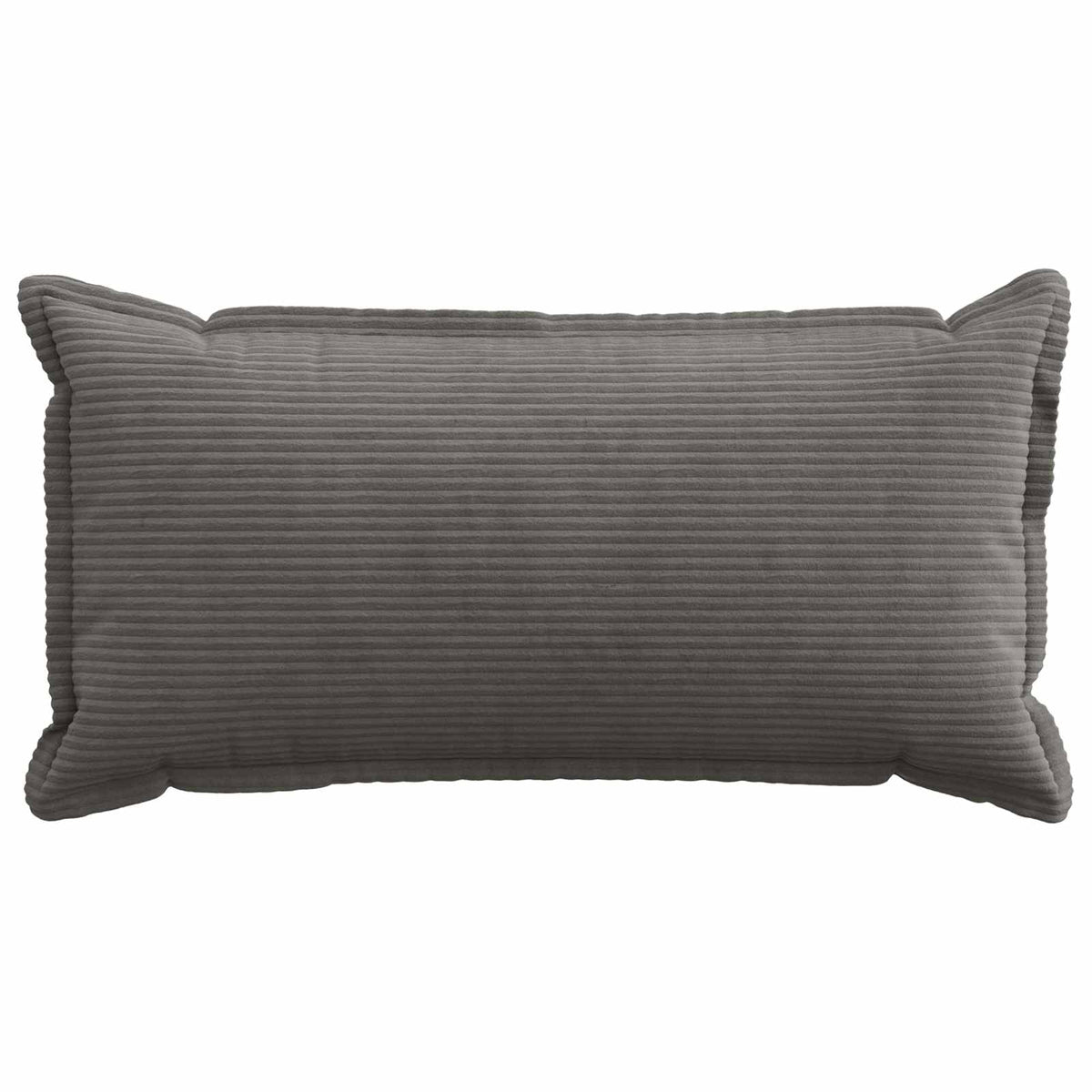 Federa 2 pz HOUTEN Grigio Scuro 40 x 80 cm corduroy | homemem39