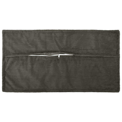 Federa 2 pz HOUTEN Antracite 40 x 80 cm corduroy | homemem39