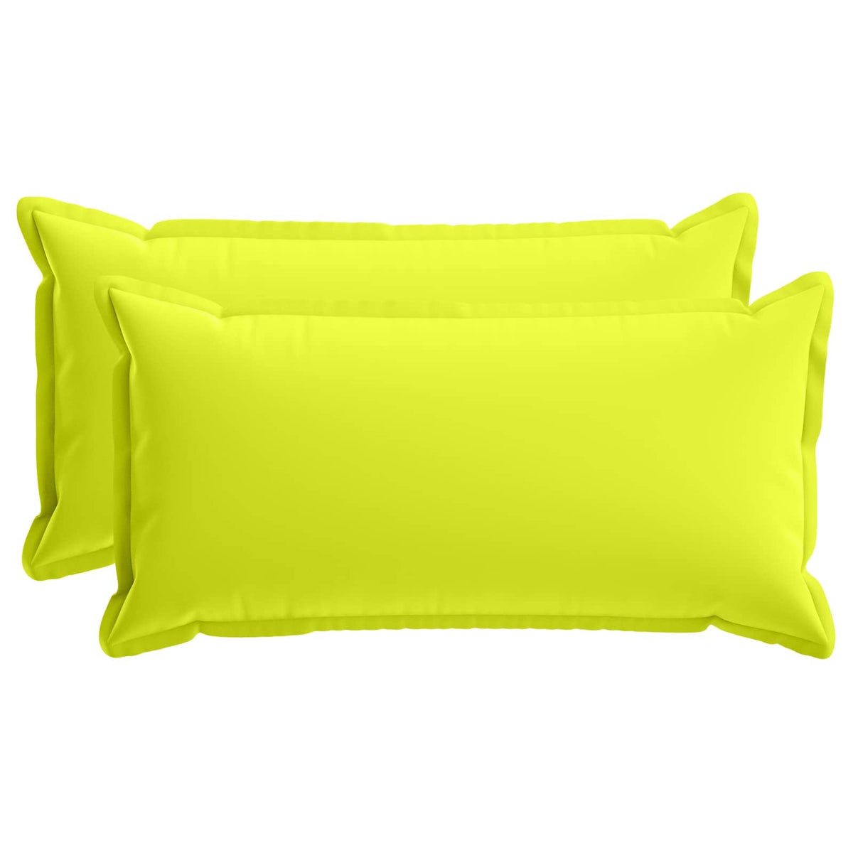 Federa 2 pz HOUTEN Verde brillante. Poliestere