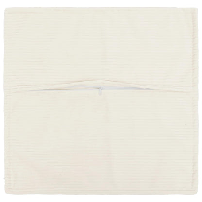 Federa 6 pz HOUTEN Crema 45 x 45 cm corduroy | homemem39