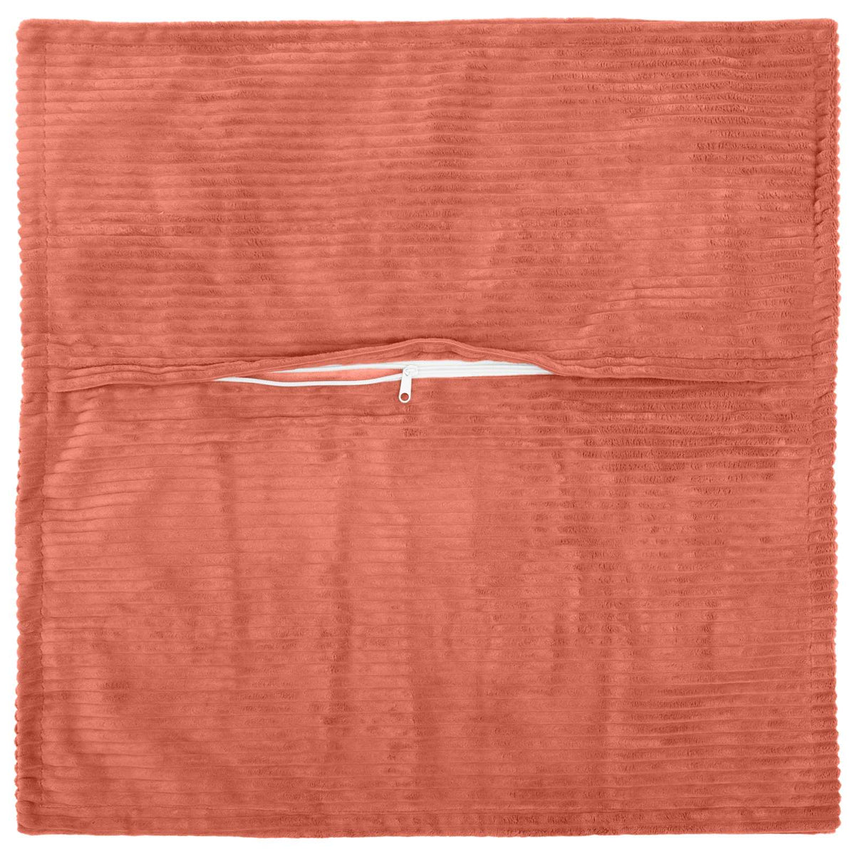 Federa 12 pz HOUTEN Rosso Arancio 45 x 45 cm corduroy | homemem39
