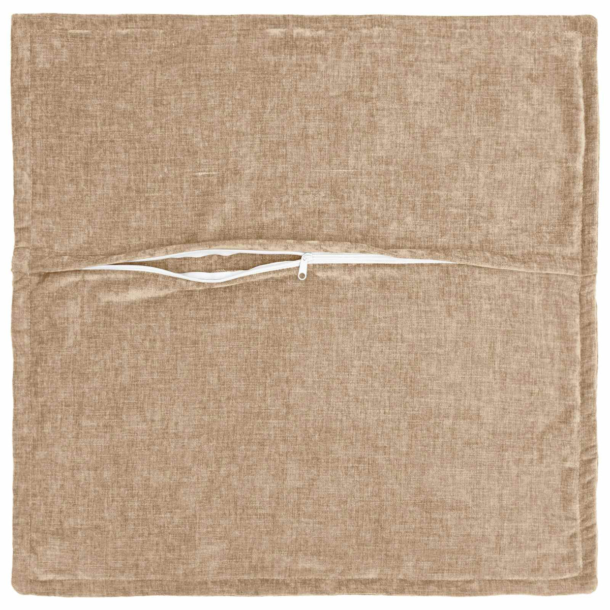 Federa 2 pz HOUTEN Tortora 50 x 50 cm Tessuto Chenille | homemem39