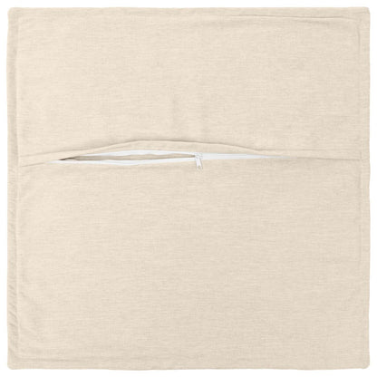 Federa 2 pz HOUTEN Crema 50 x 50 cm Tessuto Chenille | homemem39