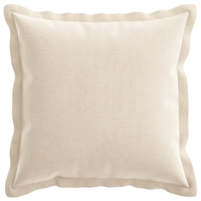 Federa 6 pz HOUTEN Crema 50 x 50 cm Tessuto Chenille
