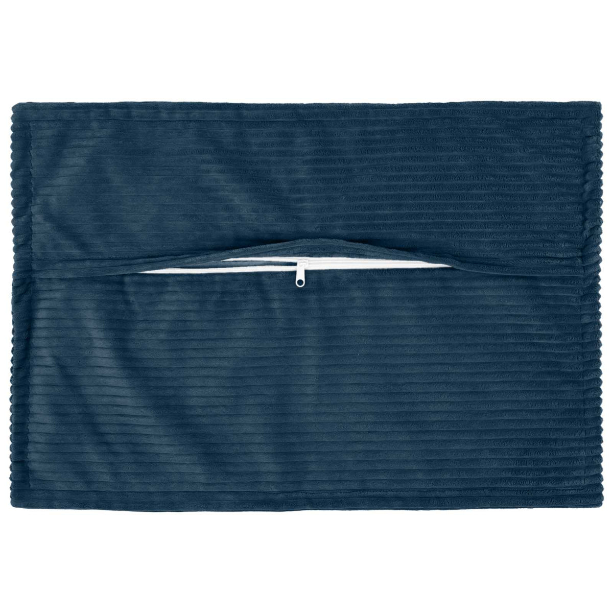 Federa 2 pz HOUTEN Blu navy 50 x 70 cm corduroy | homemem39