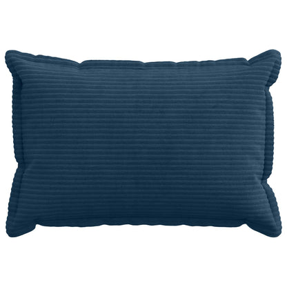 Federa 2 pz HOUTEN Blu navy 50 x 70 cm corduroy | homemem39