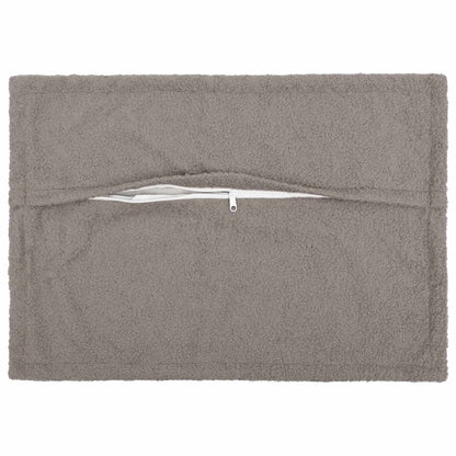 Federa 6 pcs HOUTEN Grigio Chiaro 50 x 70 cm Bouclé | homemem39