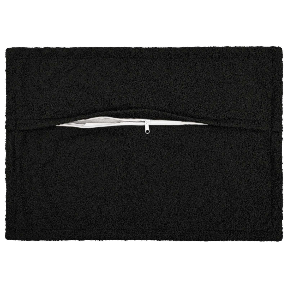 Federa 6 pcs HOUTEN Nero 50 x 70 cm Bouclé | homemem39