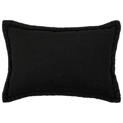 Federa 6 pcs HOUTEN Nero 50 x 70 cm Bouclé | homemem39