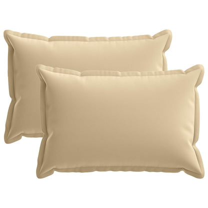 Federa 2 pz HOUTEN Beige 50 x 70 cm Poliestere
