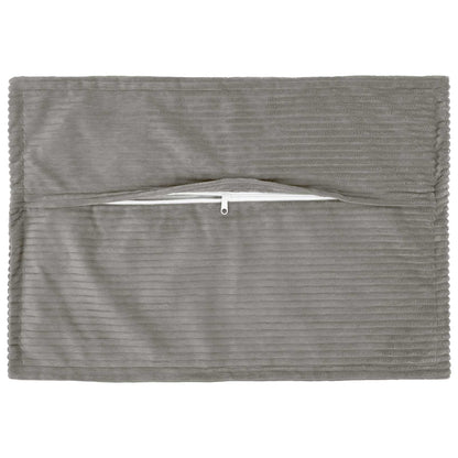 Federa 6 pz HOUTEN Grigio Chiaro 50 x 75 cm corduroy
