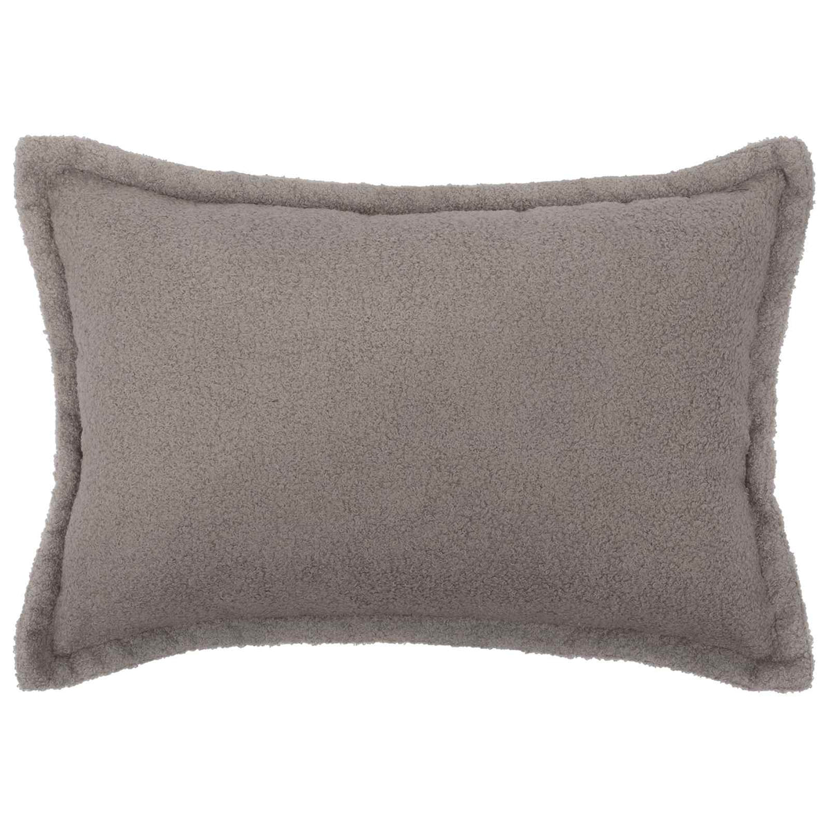 Federa 6 pcs HOUTEN Grigio Chiaro 50 x 75 cm Bouclé | homemem39