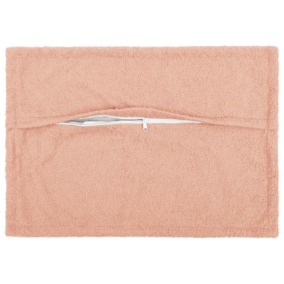Federa 2 pcs HOUTEN Rosa 50 x 75 cm Bouclé | homemem39