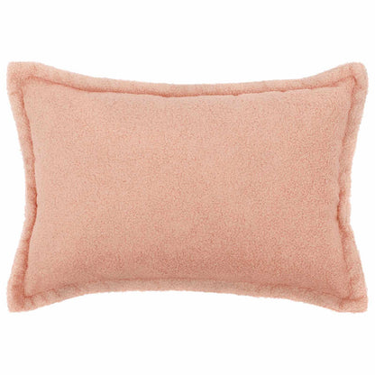 Federa 2 pcs HOUTEN Rosa 50 x 75 cm Bouclé | homemem39