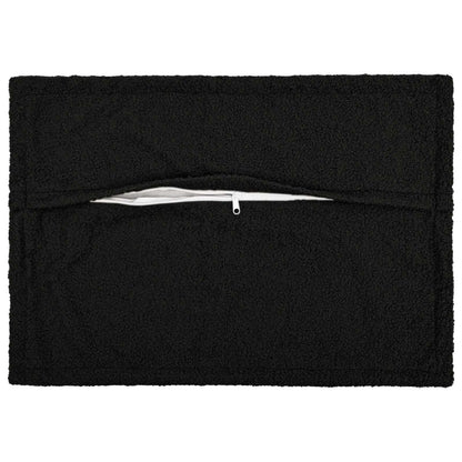 Federa 6 pcs HOUTEN Nero 50 x 75 cm Bouclé | homemem39