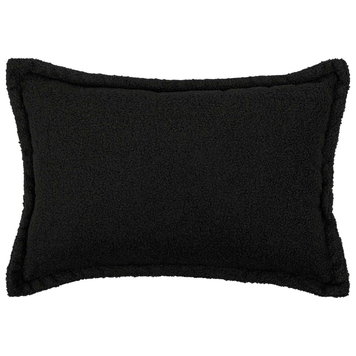 Federa 6 pcs HOUTEN Nero 50 x 75 cm Bouclé | homemem39