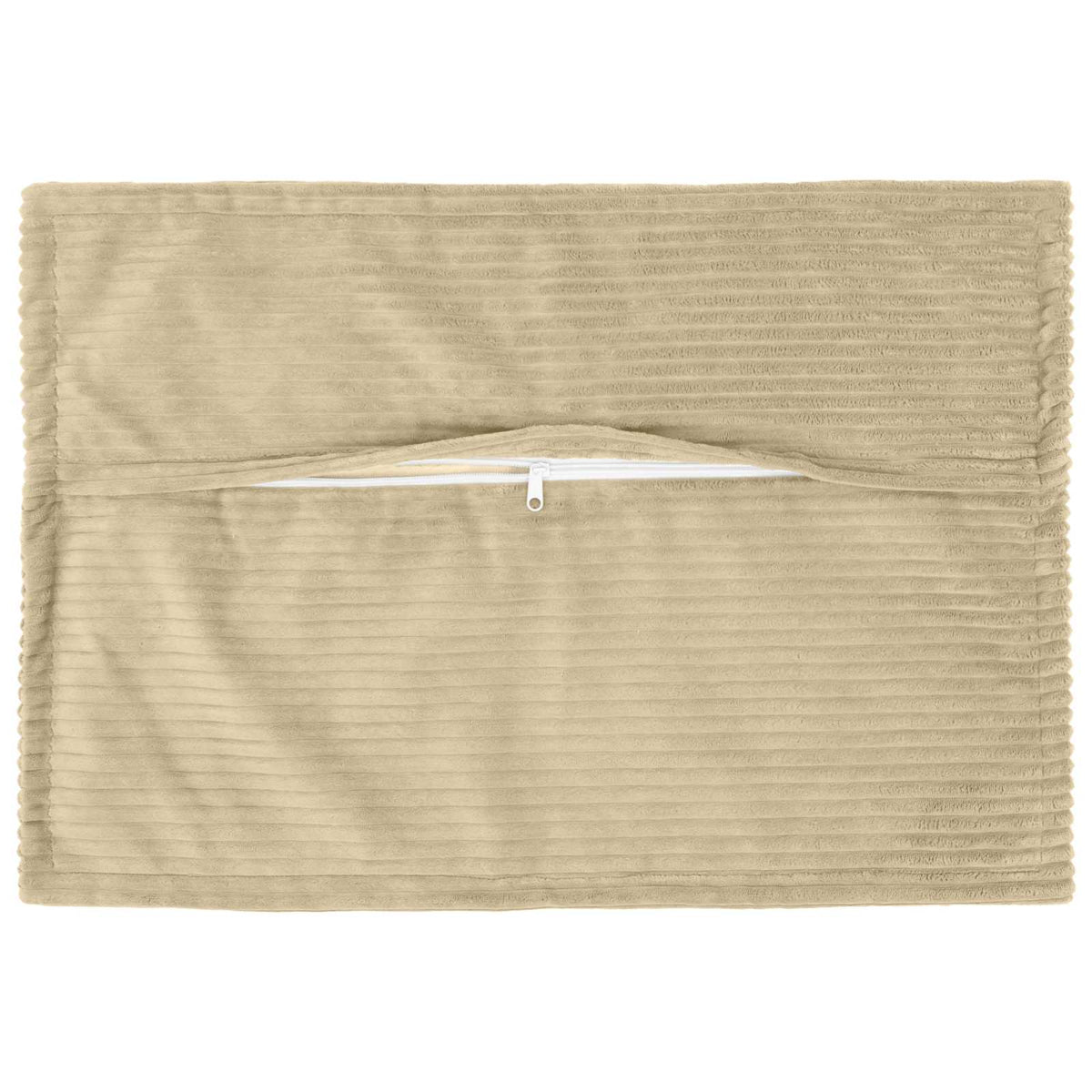 Federa 2 pz HOUTEN Grigio Verde Chiaro 50 x 80 cm corduroy | homemem39