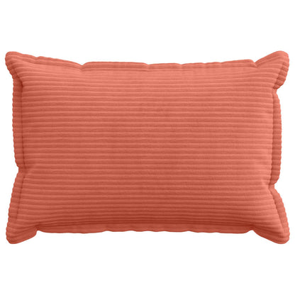 Federa 6 pz HOUTEN Rosso Arancio 50 x 80 cm corduroy