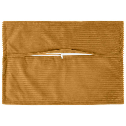 Federa 2 pz HOUTEN Giallo 50 x 80 cm corduroy | homemem39