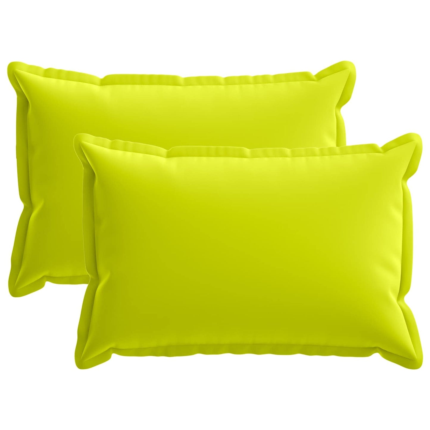 Federa 2 pz HOUTEN Verde brillante. 50 x 80 cm Poliestere