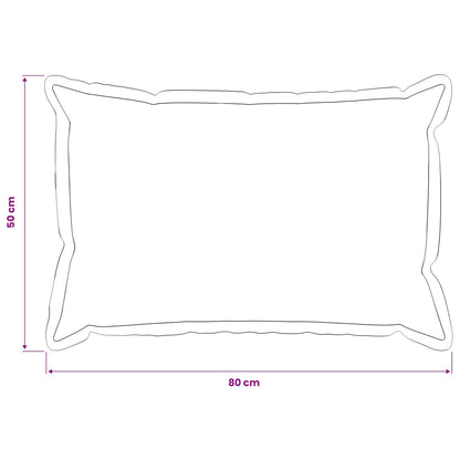 Federa 6 pcs HOUTEN Nero 50 x 80 cm Flanella | homemem39