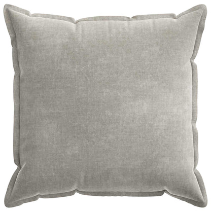 Federa 2 pz HOUTEN Grigio Chiaro 55 x 55 cm Tessuto Chenille