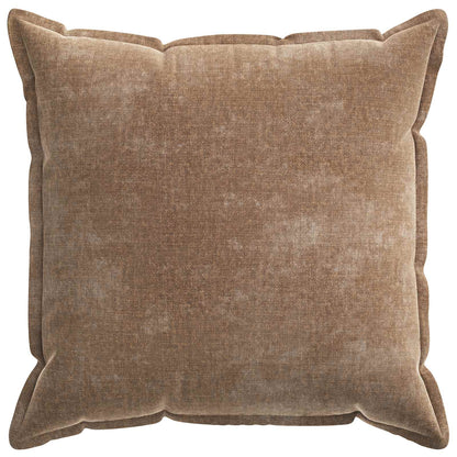 Federa 2 pz HOUTEN Marrone 55 x 55 cm Tessuto Chenille